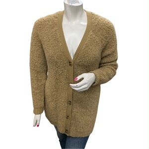 RW&CO. Tan Textured Women's Cardigan Size L